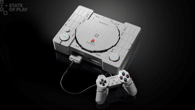 這款「樂高PlayStation」忠實地還原了初代PlayStation的灰色機身和手柄，過去曾徹底改變了遊戲產業，而這款產品如今使用了1911塊樂高積木。（圖／取自@LEGO_Group_JP X）