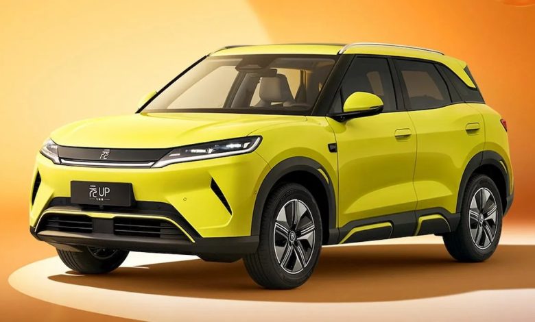 BYD upgraded Yuan Up front