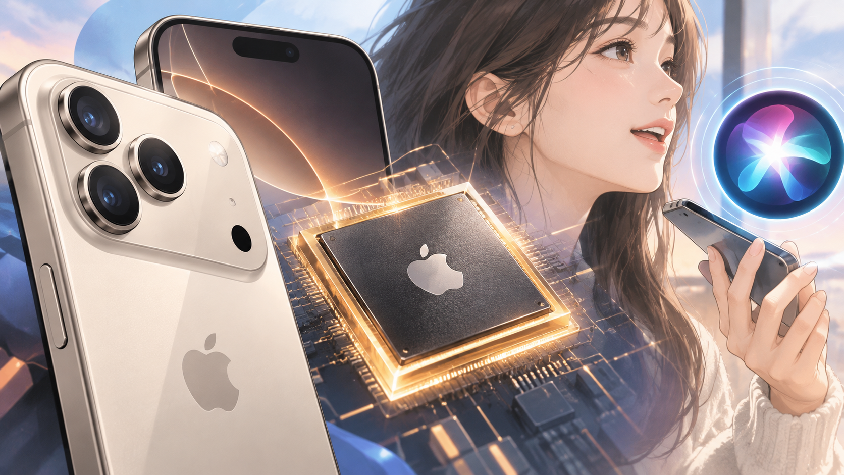 iPhone 18 Pro 晶片大進化!蘋果 A20 Pro 算力暴增、Siri AI有望翻身 1 對於 iPhone 18 Pro 和 iPhone Duo 而言,A20 Pro 晶片的一些關鍵升級將把 Siri AI 的效能提升到一個新的水平。(圖/AI生成)