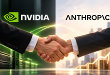 Anthropic準備挑戰史上最大IPO，與NVIDIA洽談擔任基石投資人，NVIDIA考慮投入最高100億美元。（圖／AI生成）