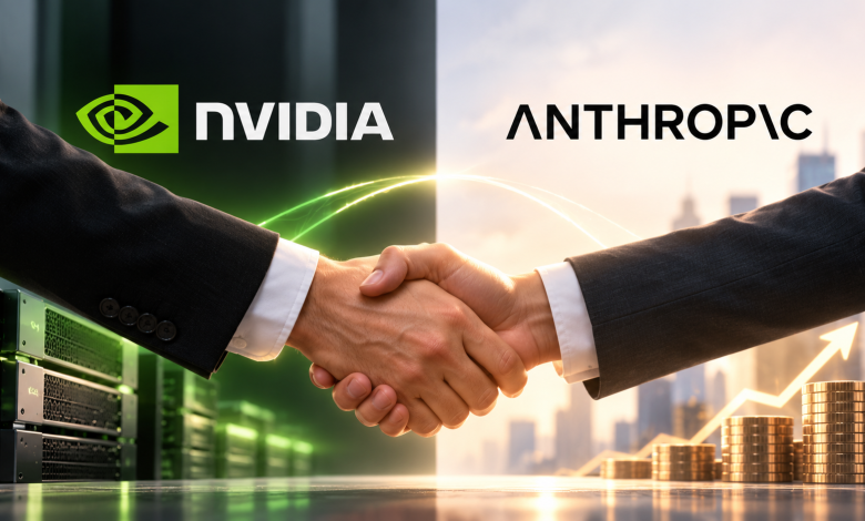 Anthropic準備挑戰史上最大IPO，與NVIDIA洽談擔任基石投資人，NVIDIA考慮投入最高100億美元。（圖／AI生成）