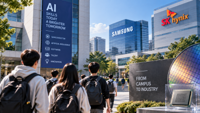 企業契約學系超搶手!南韓大學畢業直通三星、SK海力士 3 ChatGPT Image 2026年9月17日 上午11 48 10