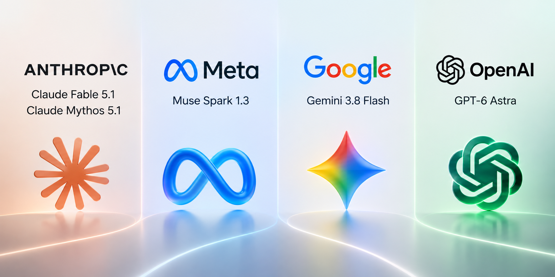 AI更新太快了!OpenAI、Google同週搶發新品 業界開始出現「模型疲勞」 1 Anthropic、Meta、Google與OpenAI接連推出模型更新,短短數天內就有多款新版本登場。(圖/AI生成)