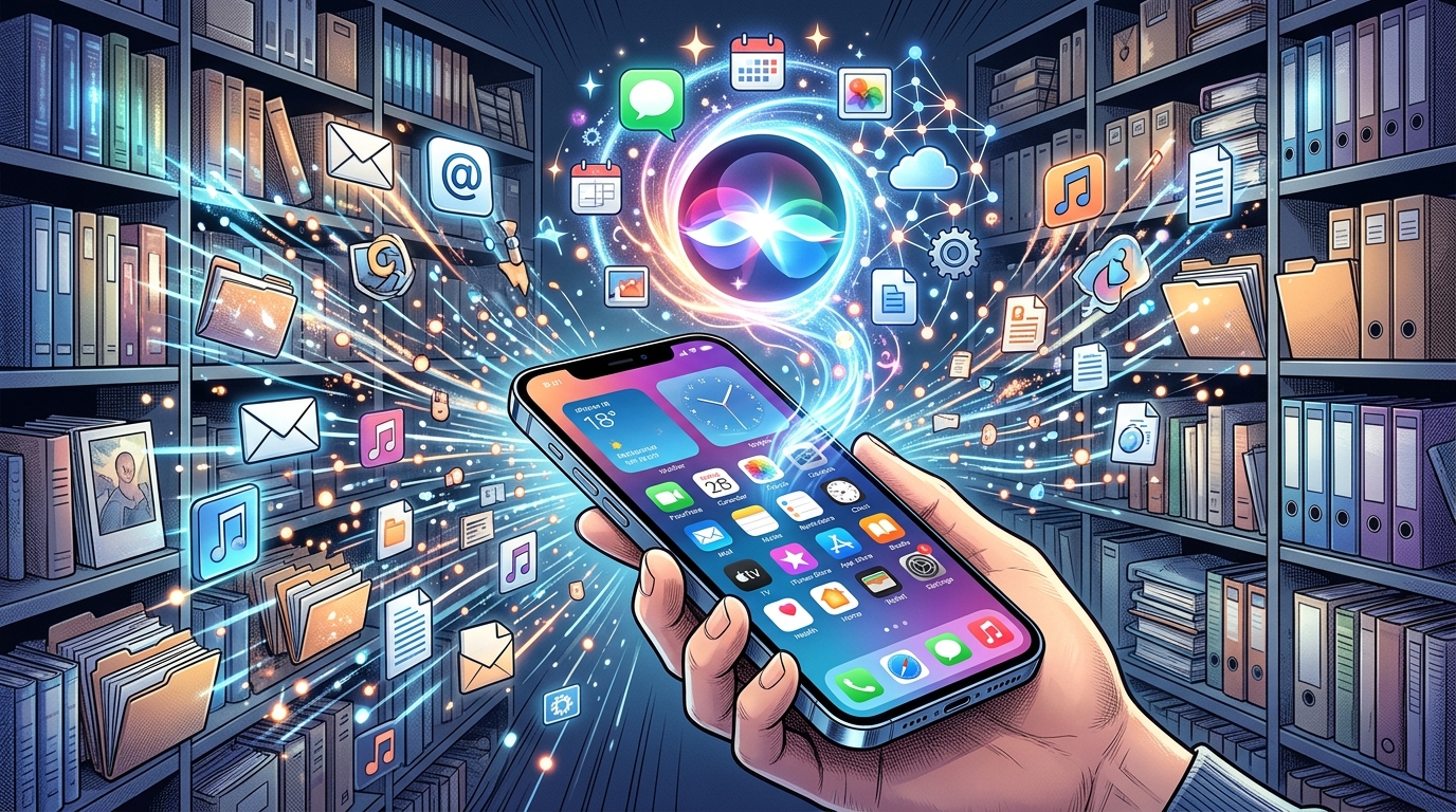 升級iOS 27變超慢?了解「背景索引」運作讓你不心慌 1 每個人的 iPhone 都不一樣,因為每個人的 iPhone 都包含不同的數據,更重要的是,數據量也不同。蘋果警告說,根據「設備上的資料量,Spotlight 索引可能需要數小時甚至數天」。(圖/AI生成)