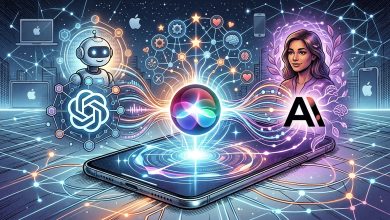 Siri 將深度整合 ChatGPT 與 Claude!洩漏版系統揭示蘋果 AI 新布局 3 Siri AI 的伺服器後端替換為第三方模型。(圖/AI生成)