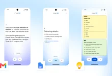 Google在Gmail、Google Docs與Google Keep推出全新對話式AI功能。（圖／截取自Google）