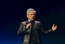 黃仁勳表示，網路安全「很可能成為人工智慧的下一個主要應用領域」。（ 資料圖／記者 孟圓琦攝）