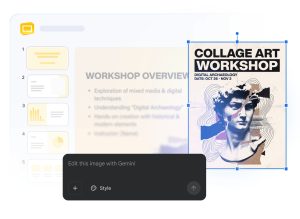 AI人工智慧學院 18 Google正進軍創意設計市場,推出名為Google Pics的全新圖片創作與編輯工具。(圖/Google)