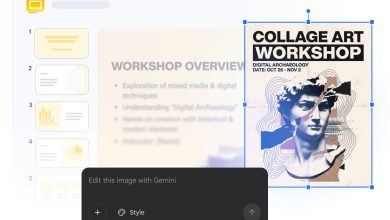 【AI工具】Google推全新AI設計工具!使用者靠提示完成創作 挑戰Canva市場 6 Google正進軍創意設計市場,推出名為Google Pics的全新圖片創作與編輯工具。(圖/Google)
