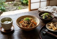 一名來自日本奈良的營養師，平時喜歡向客戶推薦傳統日本食材。這些食物富含重要營養素，有助於對抗發炎、改善免疫系統功能。（圖／AI生成）
