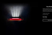 tesla roadster reservation page
