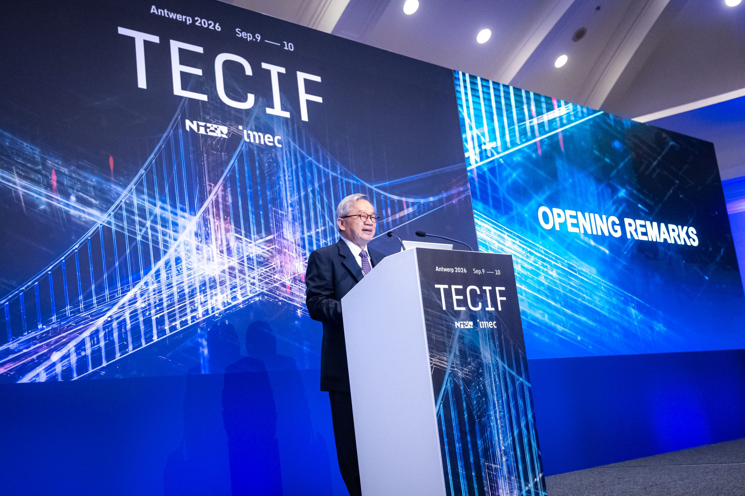 強強聯手!TECIF 2026臺歐晶片創新論壇比利時登場 1 國科會吳誠文主委開幕致詞2 scaled