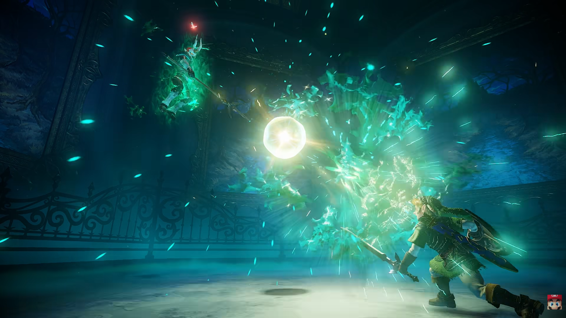 《薩爾達傳說:時之笛》重製版11/5躍上Switch 2!支援麥克風哼唱互動 2 經過全面重製,畫面煥然一新,過場動畫全程語音,角色對話也大幅擴充,配以交響樂配樂,鏡頭和移動操控也進行了重新設計,林克1998年的經典冒險之旅以全新面貌重生。實體版首批印刷將採用特殊包裝,封面採用質感燙金工藝,數量有限,售完為止。(圖/擷取自Nintendo of America YT)