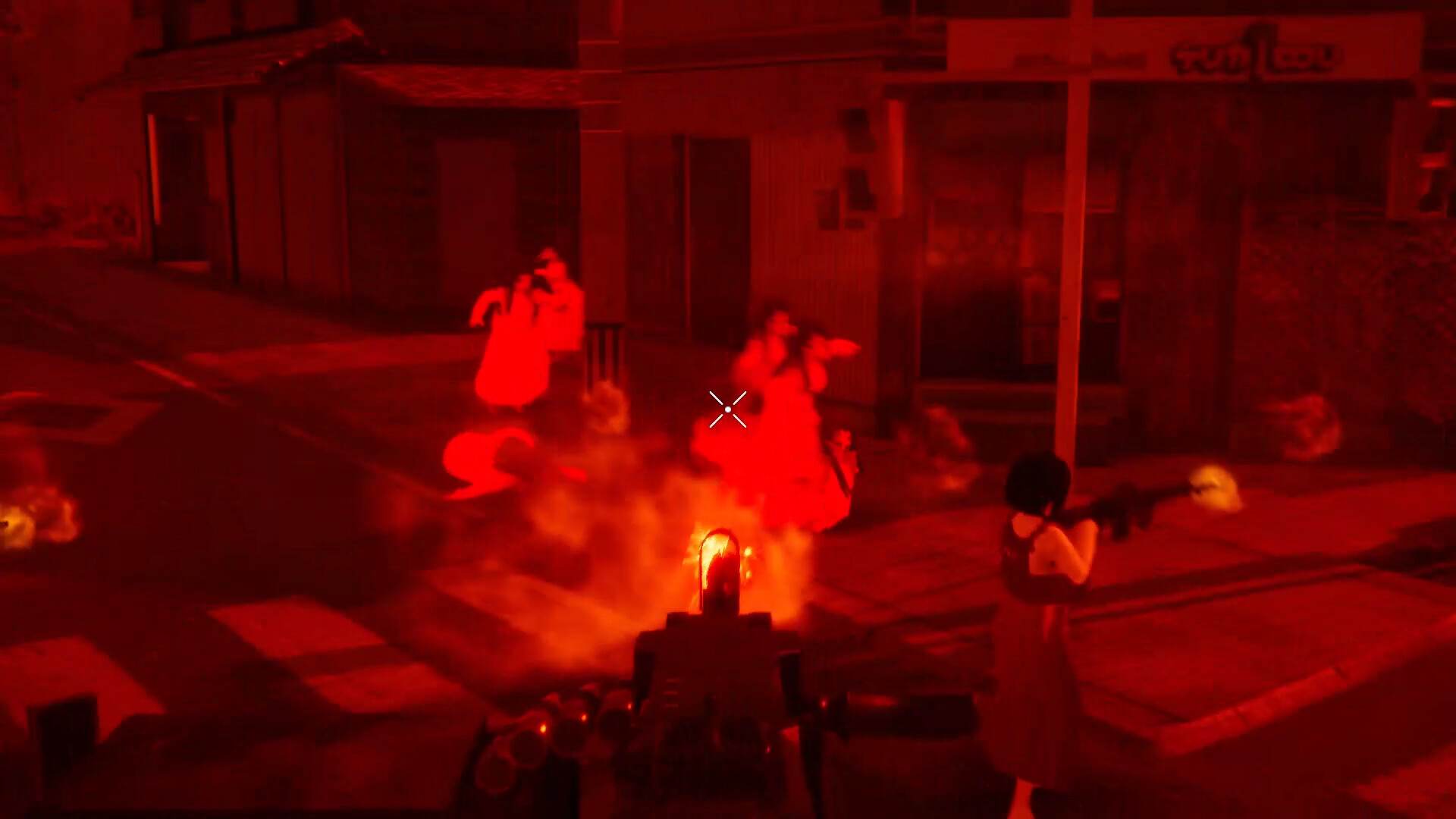 物理除靈新作《近畿靈務局》登陸多平台 爆笑設定隱含社會諷刺 4 電力、電話、網路都被切斷,白石察覺到:是有人爲了封鎖賽河村而佈下了巨大結界。她一邊用無線對講機聯絡除靈課長小日向和職場後輩丸岡,一邊揭開化作惡鬼巢穴的賽河村的謎底。(圖/取自Steam)