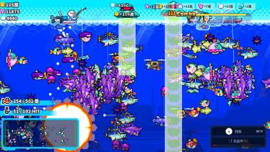 5小時爽炸1億隻魚!釣魚新作《把海裡的魚全釣光》開放願望清單 3 移動小船、放下魚鉤,一口氣釣起整群魚,再把收入投入不斷擴展的技能樹。(圖/取自Steam)
