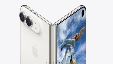 蘋果首款折疊機iPhone Duo已經出現在Geekbench 7 跑分平台上，有可能成為有史以來性能最好的可折疊手機。（圖／取自蘋果官網）