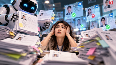 AI幫忙找人才卻愈找愈頭痛?33%人資最怕「AI修飾履歷」 4 根據美國調查,現有科技工具已無法充分滿足人資需求。(圖/AI生成)