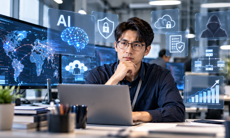 根據美國SANS Institute指出，因應AI深偽技術及監督後量子加密技術導入的新興職位，未來可望陸續出現。（圖／AI生成）