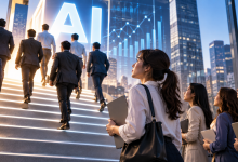 根據LinkedIn調查，去年AI相關職缺的新進員工中，女性僅佔約四分之一。（圖／AI生成）