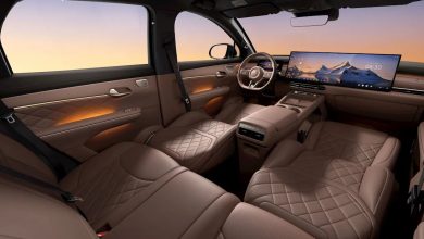 比亞迪第三代唐EV曝光 雙馬達690匹、續航最長850公里 4 BYD Tang EV interior space