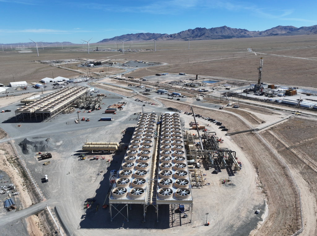 地熱能源公司Fervo Energy旗下的Cape Station是全球首座增強型地熱電廠。（圖／截取自Fervo Energy）