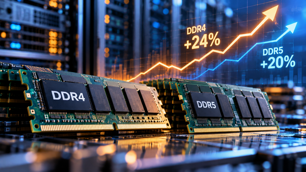 精選 5 DDR4與DDR5價格上漲圖解