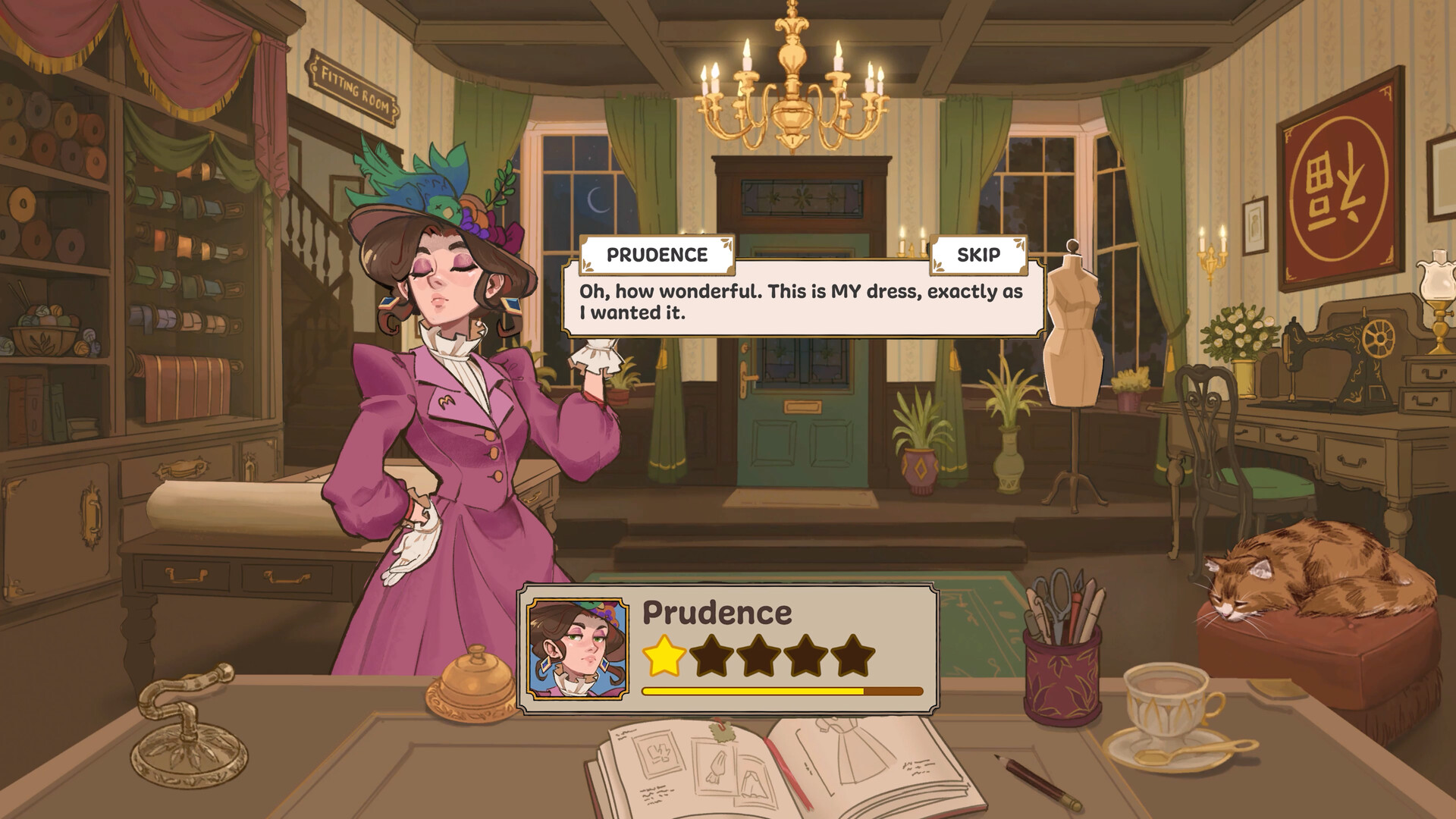 為罹病妻子重拾設計夢!模擬裁縫新作《Dressmaker》爆紅奪 Steam「壓倒性好評」 2 這款遊戲的靈感來自真實的服裝製作過程。(圖/取自Steam)