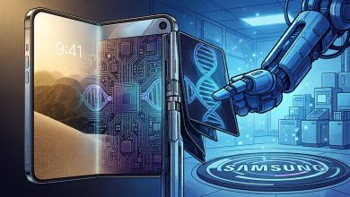 折疊機被蘋果重新定義?面板背後最大功臣仍是三星基因 8 如果沒有三星顯示器多年來在柔性OLED領域的研發和製造創新,iPhone Duo根本就不會存在,至少不會以現在的形式出現。(圖/AI生成)