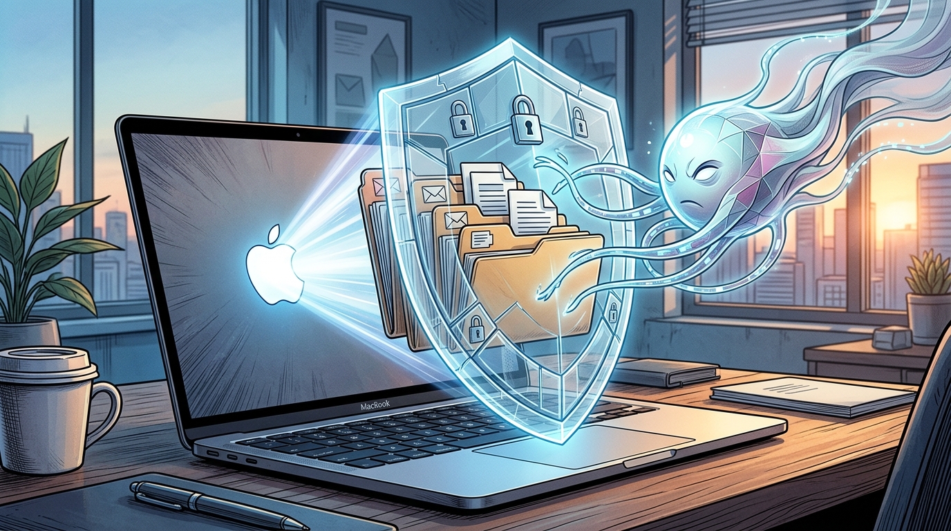 蘋果宣布調整 macOS 全磁碟存取權限 遏止 AI 助理濫用隱私疑慮 1 如果人工智慧助理被賦予存取日曆、電子郵件、簡訊、購物帳戶和其他資源的權限,雖然它們可能很有用,但如果使用不當,也會造成真正的傷害。(圖/AI生成)