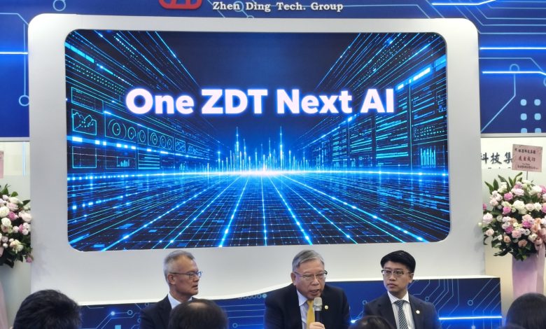連續9年蟬聯全球第一大PCB製造商的臻鼎科技控股參加TPCA Show 2026 台灣電路板產業國際展覽會。（圖／記者許若茵攝）