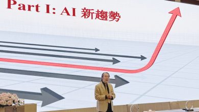 AI數位員工時代來了 前Google台灣董事總經理簡立峰揭企業轉型4階段 3 前Google台灣董事總經理簡立峰揭企業轉型關鍵,數位員工將重塑組織。(圖/記者蕭惟珊攝)