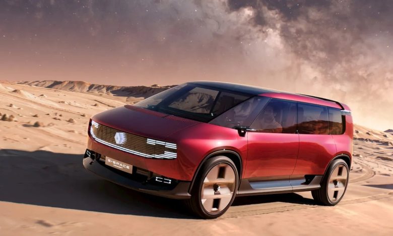 Renault E Space electric minivan