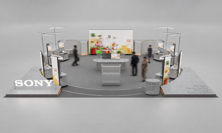 日本CEATEC 2026展會上，Sony介紹集團內部的創新支援計劃。（圖／Sony提供）