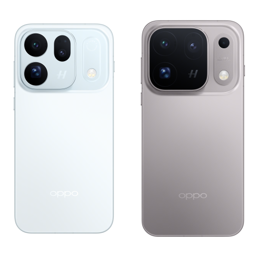 OPPO Find X10 登台!首發三「2 億鏡頭」主打哈蘇原真影像、搭載天璣 9600 8 (圖左)Find X10 冰川藍 、(圖右) Find X10 Pro Max 月影鈦。(圖/OPPO提供)