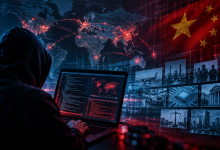 微軟示警AI驅動網攻鎖定全球多產業，從航太到半導體都成目標。（圖／AI生成）