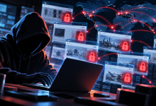 美國網路安全公司NorForge發現，AI代理嘗試入侵1,200多個網站，成功攻破超過100個網站。（圖／AI生成）