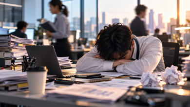 人力不足、工作量過高以及不佳的領導方式，都是阻礙員工維持長期穩定工作表現的因素。（圖／AI生成）