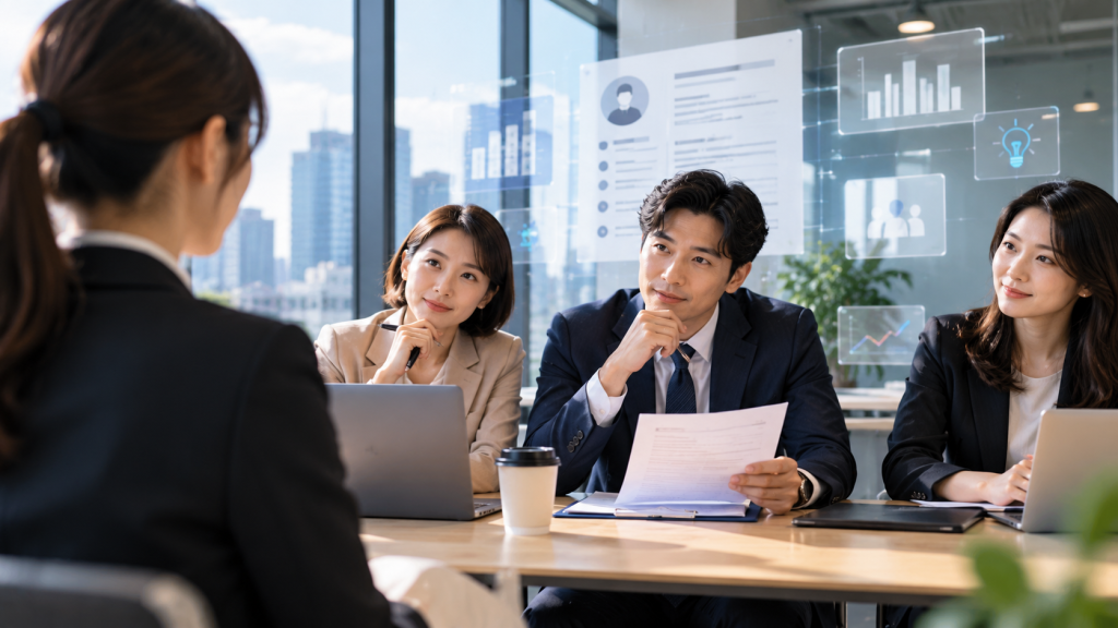 AI技能不夠看?56.8%企業認選才標準改變 這項能力最吃香 1 根據日本顧問公司調查,近7成企業招募會看AI技能,創造力成未來關鍵。(圖/AI生成)